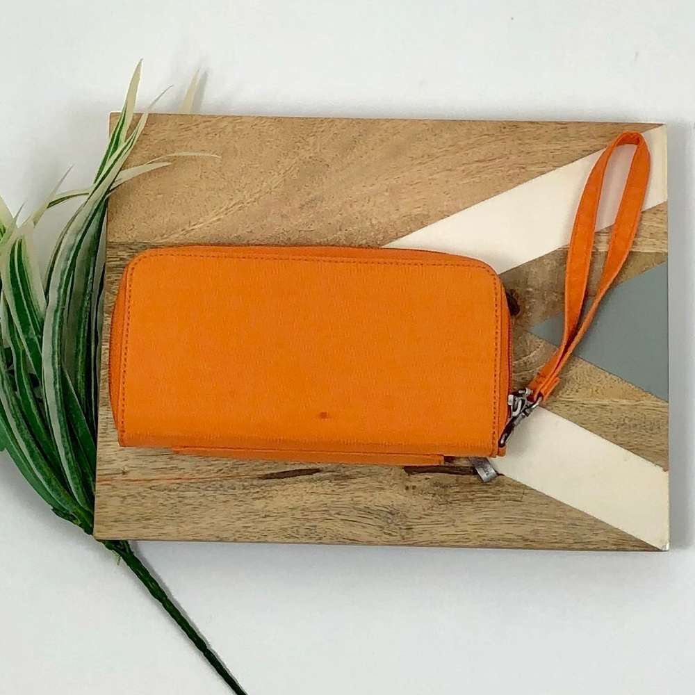 Baggallini Hudson Wallet in Orange - Picture 2 of 6